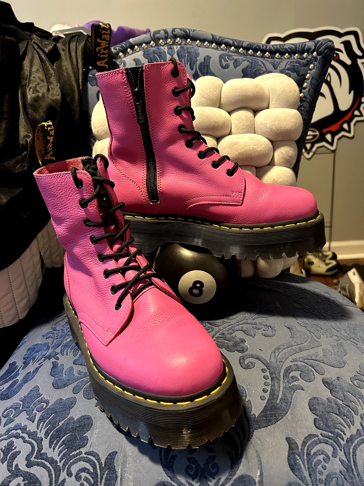 Dr Martens Jadon Barbie Pink Size 10/Eu 42